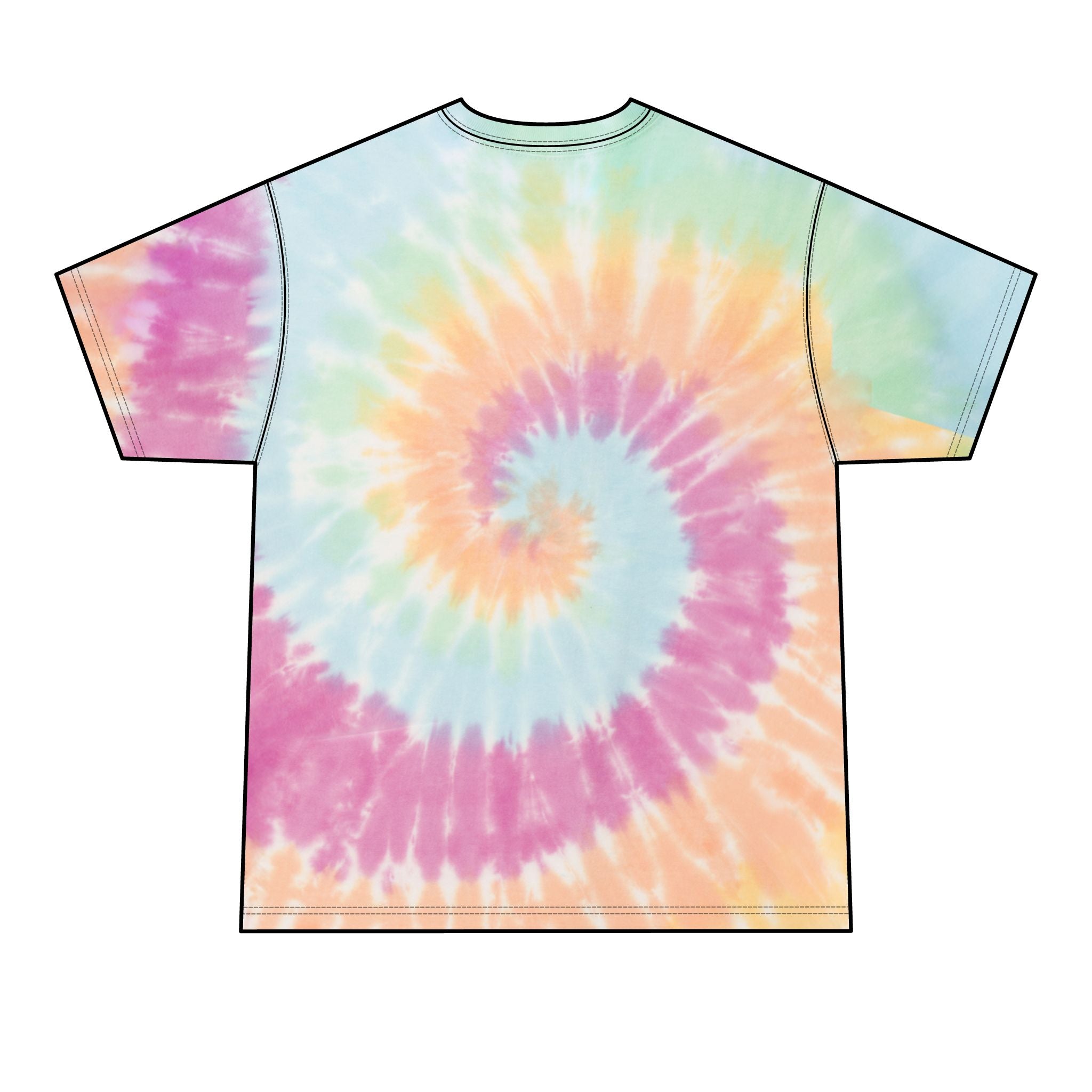 Sublime Supply Co. Pastel Swirl Tie-Dye Tee Shirt
