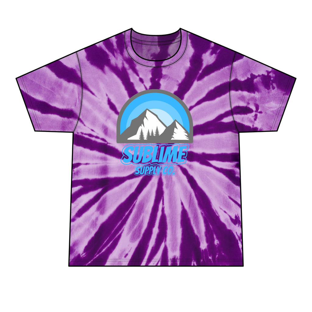 Sublime Supply Co. Purple Tie-Dye Tee Shirt