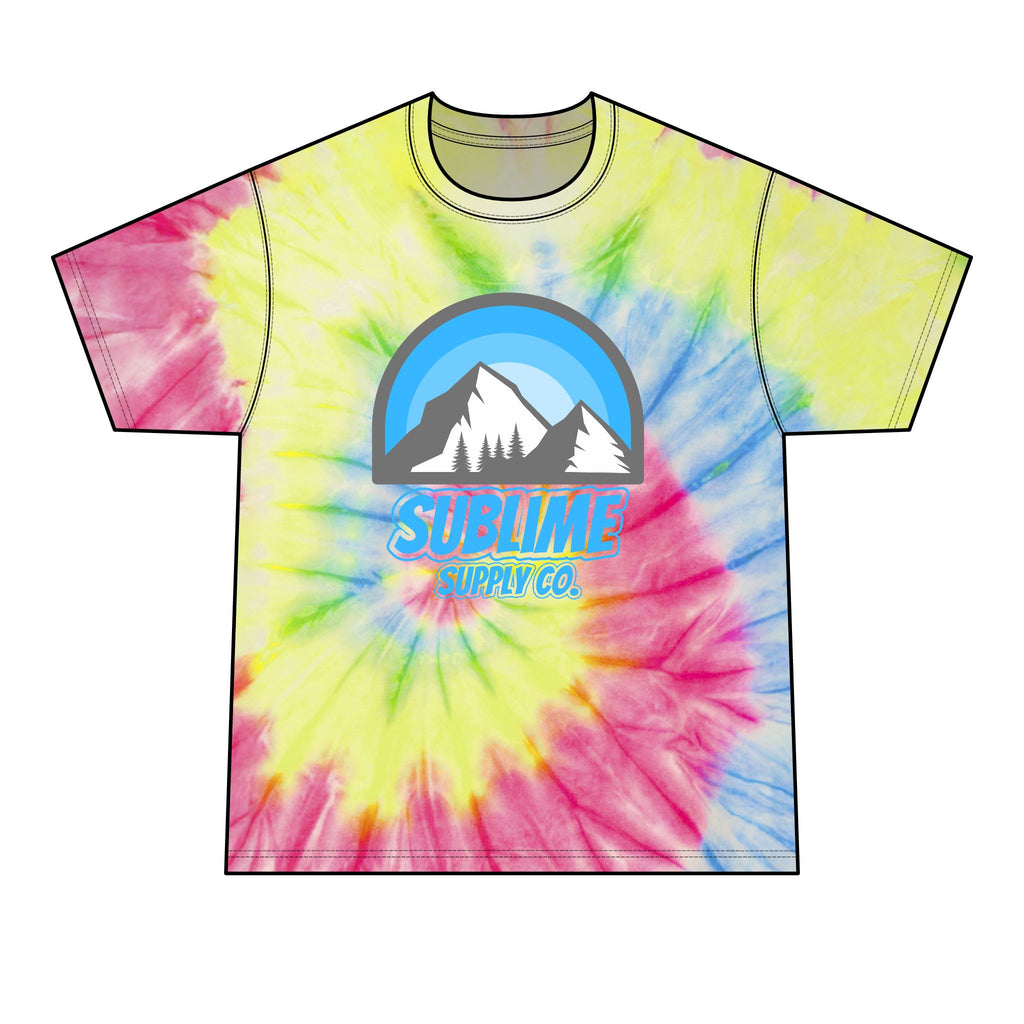 Sublime Supply Co. Neon Swirl Tie-Dye Tee Shirt