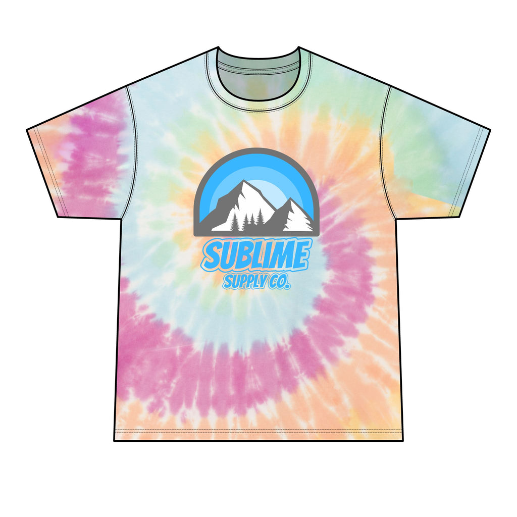 Sublime Supply Co. Pastel Swirl Tie-Dye Tee Shirt