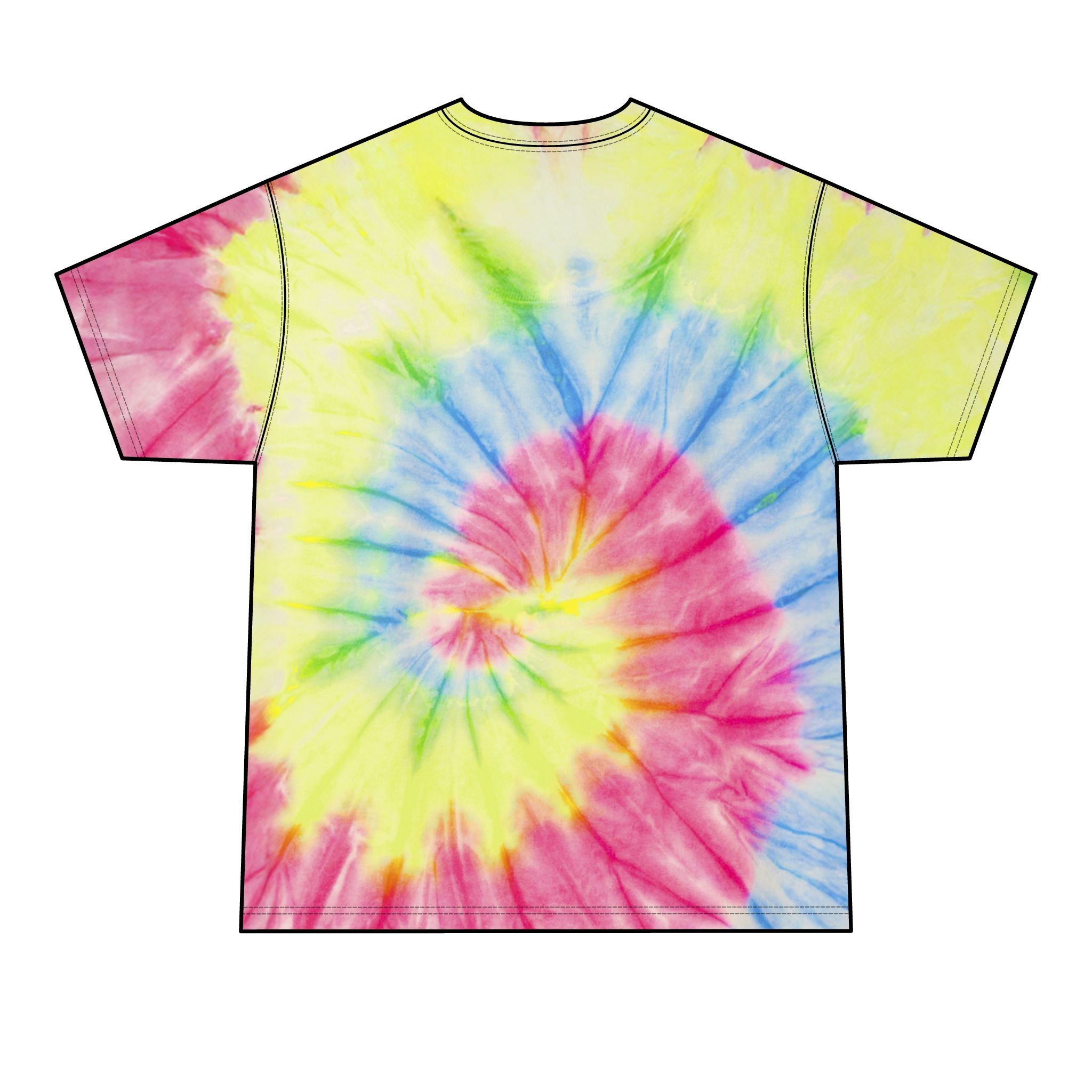 Sublime Supply Co. Neon Swirl Tie-Dye Tee Shirt